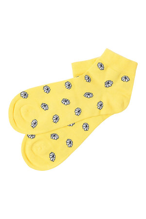 Katoenen dames enkelsokken - butter maat 39-42