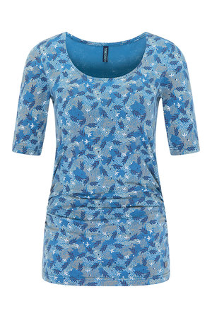 Tranquillo shirt bio katoen - bloom - maat XS