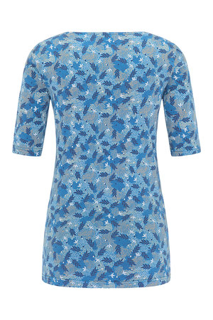 Tranquillo shirt bio katoen - bloom - maat XS