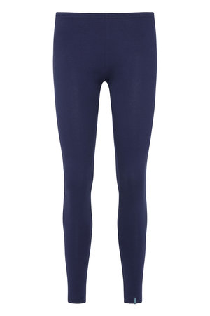 Legging bio katoen marineblauw
