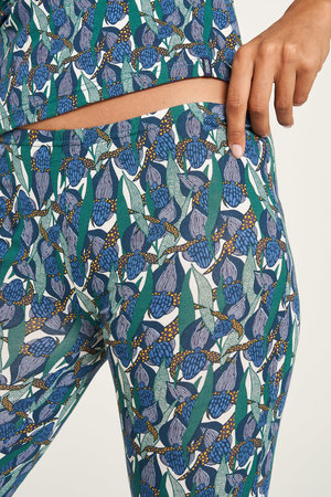 Legging katoen met print orchid maat M - sale