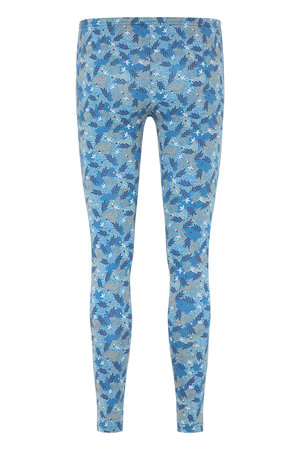 Legging van bio katoen met print - bloom