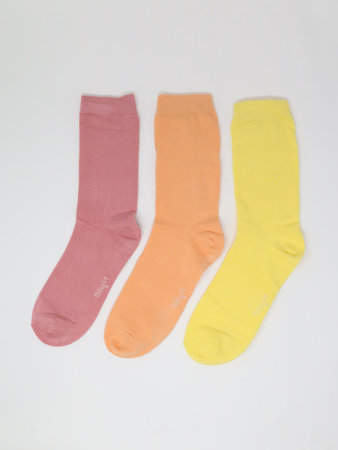 Bamboe damessokken in cadeaudoos - rainbow pastelkleuren