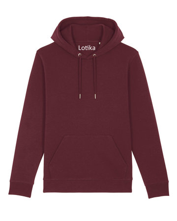 Robin hoodie burgundy - maat XXL