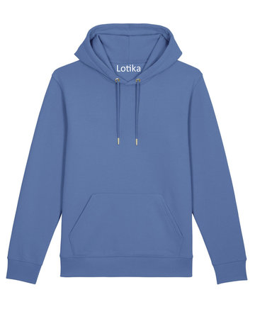 Robin hoodie bright blue -maat XL