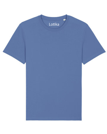 Daan T-shirt biologisch katoen bright blue