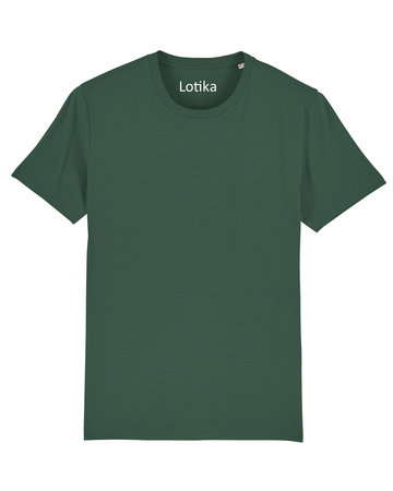 Daan T-shirt biologisch katoen bottle green