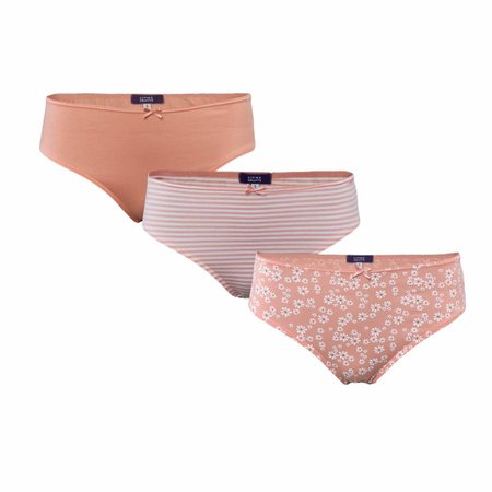 Living Crafts slips biologisch katoen 3-pack - roze