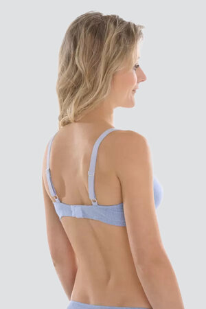 BH biologisch katoen blauw