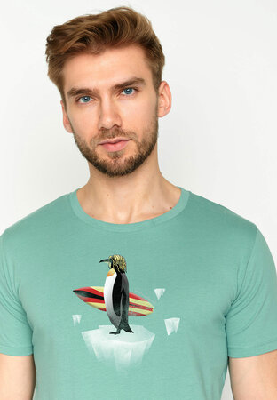 T-shirt animal pinguin sport - marine blue - XXL