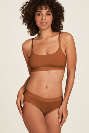 Tranquillo bralette Tencel - ginger- maat XL
