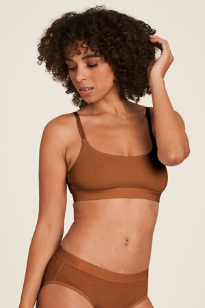 Tranquillo bralette Tencel - ginger- maat XL
