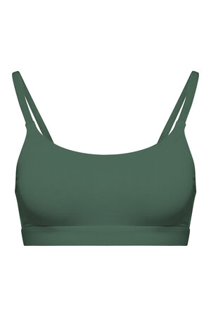 Bralette Tencel - dark green