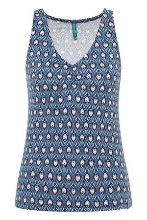 Tranquillo tanktop met V-hals - boho
