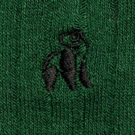 Swole Panda - bamboe sokken heren - groen