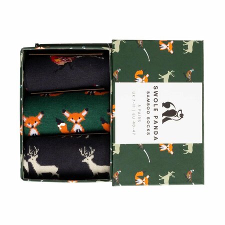 Swole Panda heren giftbox country met dieren