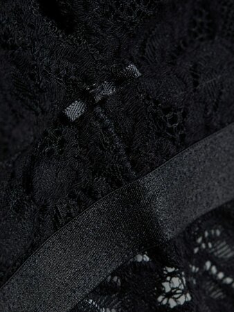 Comazo luxe BH met kant zonder beugels - zwart