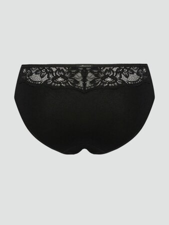 Comazo luxe Jazz pants slip met kant - zwart