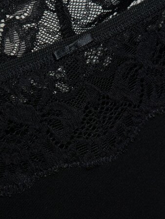 Comazo luxe Jazz pants slip met kant - zwart