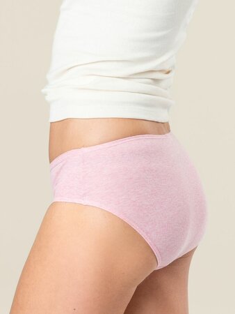 Dames slips 100% katoen Rasina 2-pack - roze XL-48