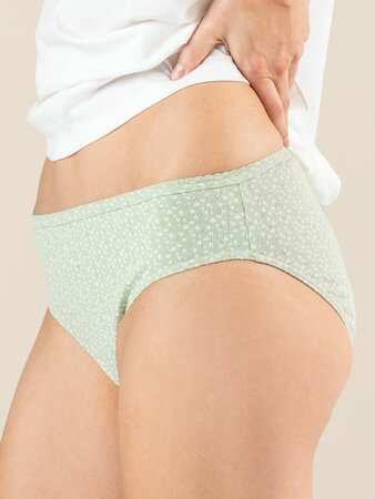 Dames slips 100% katoen Rylie 2-pack - ambrosia wit