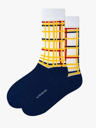 Piet Mondriaan sokken giftbox maat 36-40