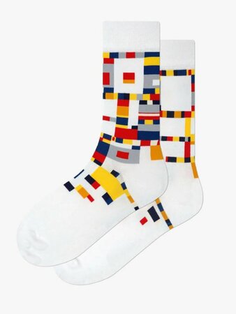 Piet Mondriaan sokken giftbox maat 36-40