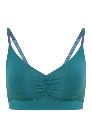 Tranquillo dames bralette bh - bermuda blue mt XL