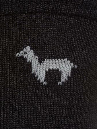Apu Kuntur wollen alpaca sokken zwart