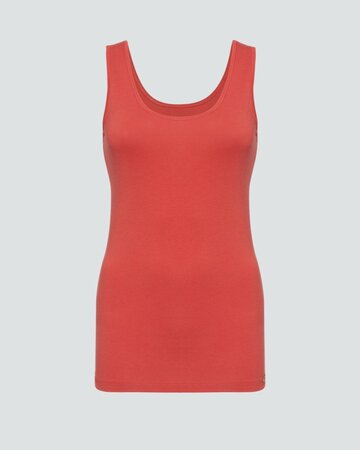 Comazo hemd brede bandjes katoen - cranberry rood