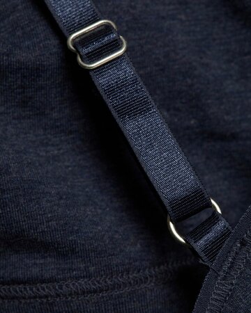 Comazo soft bh zonder beugel met kant - marine blauw