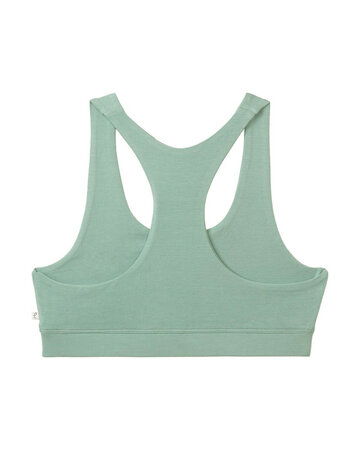 Tranquillo dames racerback-bh Tencel - granite green -XS