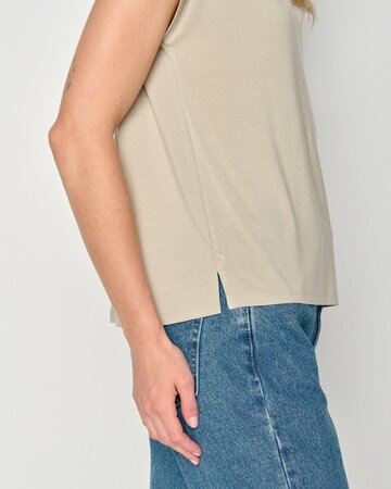 Greenbomb T-shirt dames vogel op tak - latte mt XL