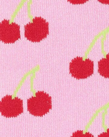 Bamboe sokken dames kersen - roze
