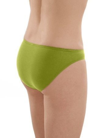 Slip biologisch katoen kiwi groen