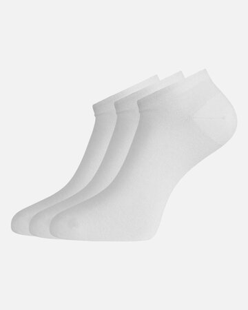Bamboe sneakersokken wit - Dani 3 pack