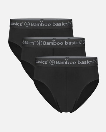 Bamboe herenslips James - zwart