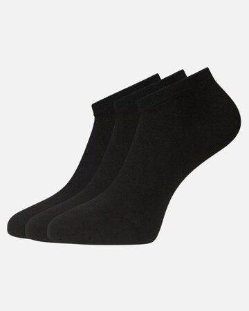 Bamboe sneakersokken zwart - Dani 3 pack