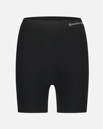 Bamboe biker short naadloos Suze - zwart