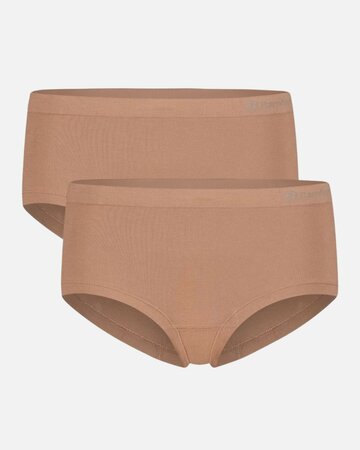 Bamboe hipster naadloos Sophie 2-pack - almond