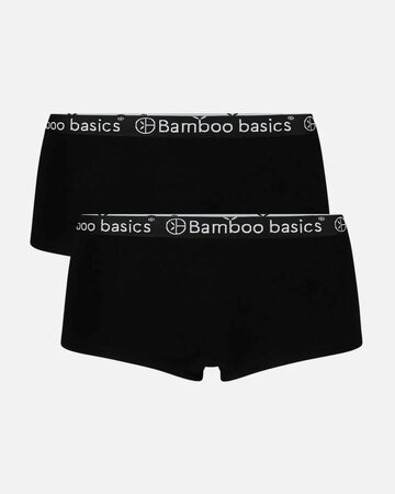 Bamboe hipsters Iris 2-pack - zwart