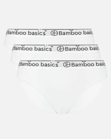 Bamboe dames slips Yara 3-pack - wit - mt S