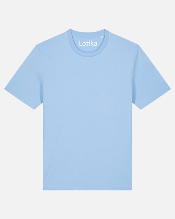 Juul T-shirt biologisch katoen - blue soul
