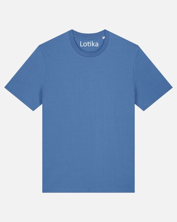 Juul T-shirt biologisch katoen - bright blue