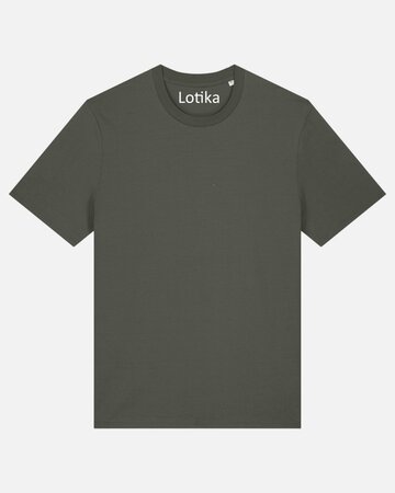 Juul T-shirt biologisch katoen - kaki