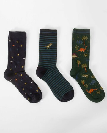 Thought sokken heren 3-pack - dinosaurus
