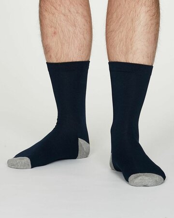 Thought bamboe sokken heren - navy