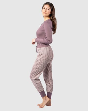 Living Crafts pyjamabroek dames Aveline - mauve