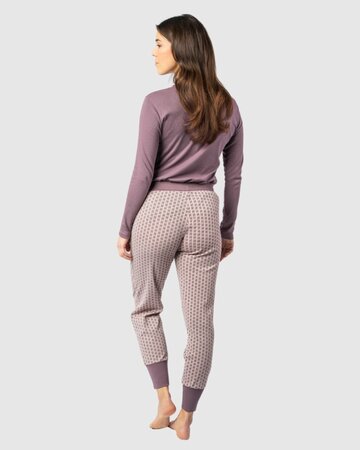 Living Crafts pyjamabroek dames Aveline - mauve