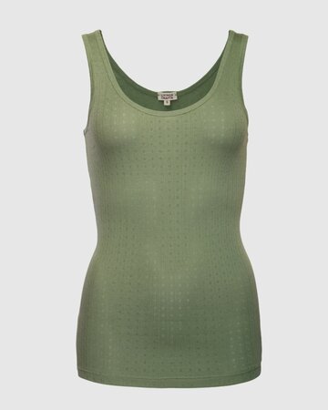 Dames hemd 100% katoen visoli - fog green